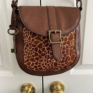 Fossil leather bag - small crossbody FINAL PRICE 12/13/23 AS IS